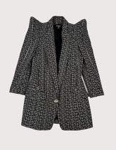 Balmain Monogram Wool Jacket