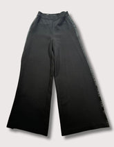 Abbey Glass Black Wide Leg Pants