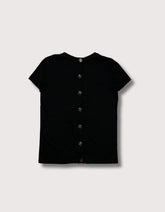 Chanel Button Down Shirt- Black