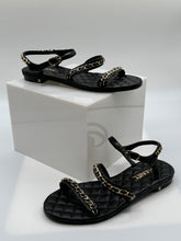 Chanel Leather Sandal