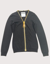 Moschino Big Zipper Knitted Sweater
