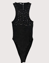 Zara Bejeweled Bodysuit