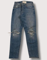 Mother Ripped Knee + Pockets Jeans