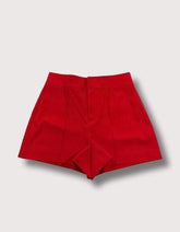 Alice + Olivia Red Shorts