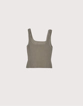 Aritzia Babaton Sculpt Knit Crop Tank Top