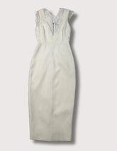 Victoria Beckham Lace Embellished Dress