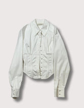 Rozie Corsets Blouse - White