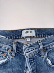 AGOLDE High-Rise Straight Leg Jeans