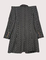 Balmain Monogram Wool Jacket