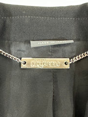 Alexander McQueen Cape Blazer w/Black Lace