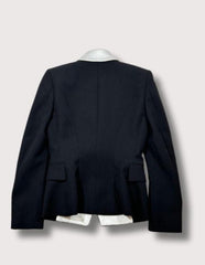 Balmain Contrasting Collar Double-Breasted Blazer