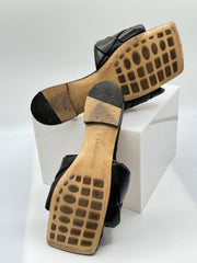 Bottega Veneta Intrecciato Weave Leather Slide