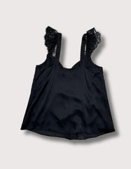 Cami NYC Victoria Lace-Trimmed Silk-Charmeuse Camisole