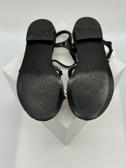 Chanel Leather Sandal