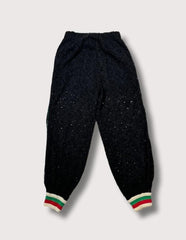 Gucci Floral Guipure Lace Joggers