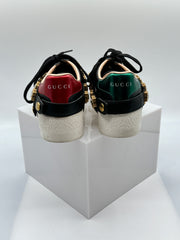 Gucci Web Accent Leather Sneaker