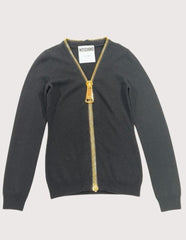 Moschino Big Zipper Knitted Sweater