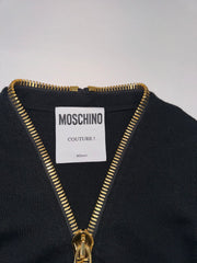 Moschino Big Zipper Knitted Sweater