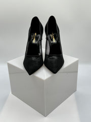 Saint Laurent Anja Mesh Pointed Toe Pumps