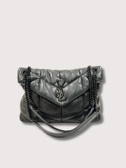 SAINT LAURENT MEDIUM PUFFER SHOULDER BAG