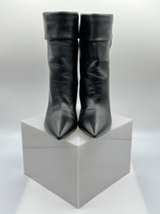 Saint Laurent Liz Leather Midcalf Boots