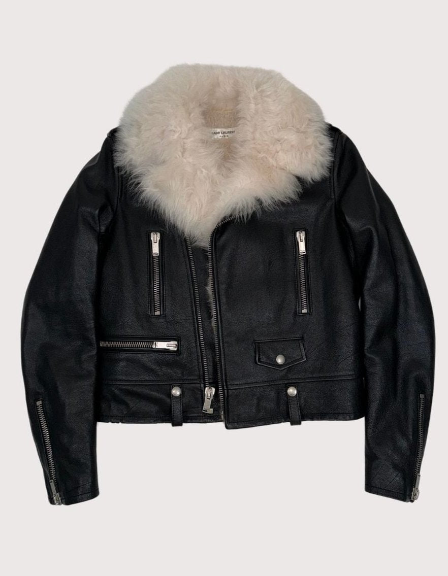 Saint Laurent Motorcycle Jacket Doublee Shea