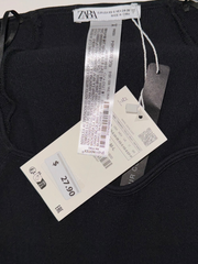 Zara Long Sleeve Bodysuit - Black