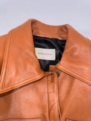 Magda Butrym Lamb Leather Jacket