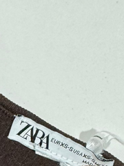 Zara Basic Brown Bodysuit