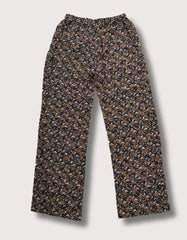 Burberry Neomi Logo-Monogram Silk Pajama Pants