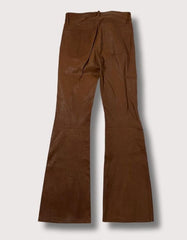 Frame Leather Le Crop Mini Boot in Tobacco