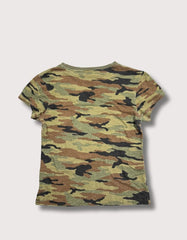 RE/DONE Slim Tee in Camo
