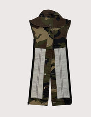 Veronica Beard Camouflage Slate Dickey