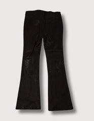 Frame Leather Mini Boot Crop Pants