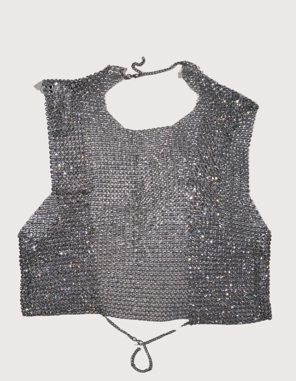 Zara Open 'Diamond' Top
