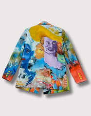 Alice + Olivia Colms Painting Blazer