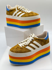 Gucci Adidas Gazelle Platform Sneakers