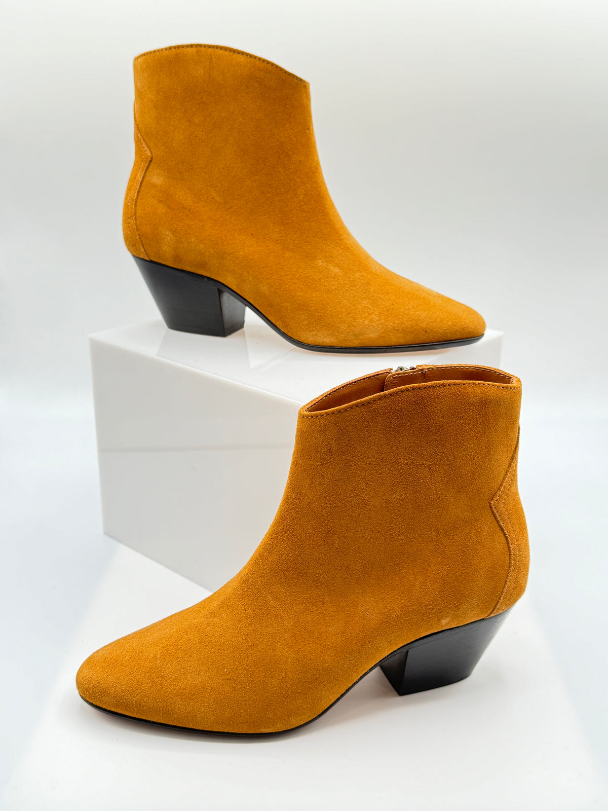 Isabel Marant Dicker Suede Leather Boots