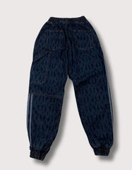 Ivy Park ADIDAS Monogram Denim Jogger Pants
