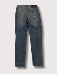 Mother Ripped Knee + Pockets Jeans