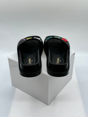 Chanel Letter Logo Flat Slides