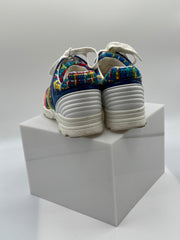 Chanel Ankle Strap Tweed Trainers