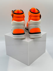 Chanel Women's Logo High Top 'Orange White'