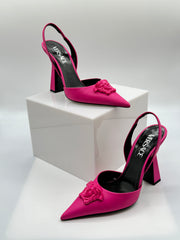 Versace La Medusa Slingback Pumps