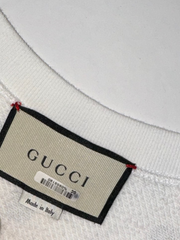 Gucci Polka Dot Print Crewneck Sweatshirt