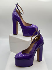 Valentino Tan Go 155MM Platform Pumps
