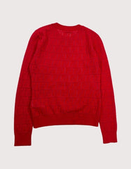 Fendi FF Long Sleeve Sweater Logo