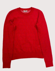 Fendi FF Long Sleeve Sweater Logo