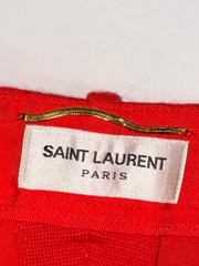 Yves Saint  Laurent Ladies Red Tailored Trousers
