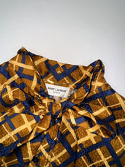 Saint Laurent Silk Blouse Shirt